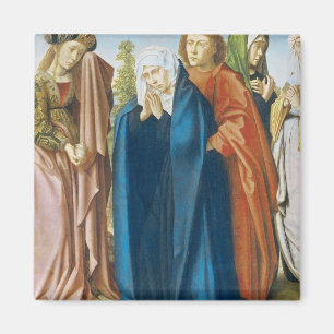 Imã A Virgem Maria com St John o evangelista