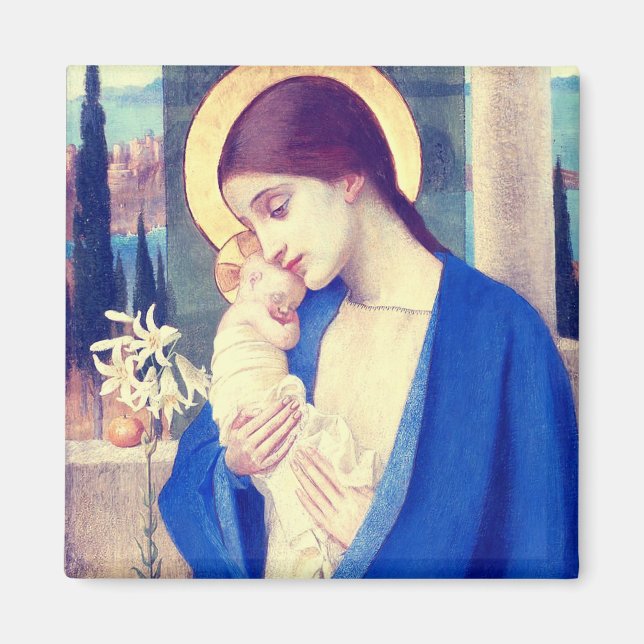 Imã A Virgem Maria e o Menino Jesus Graça Renascentist (Frente)