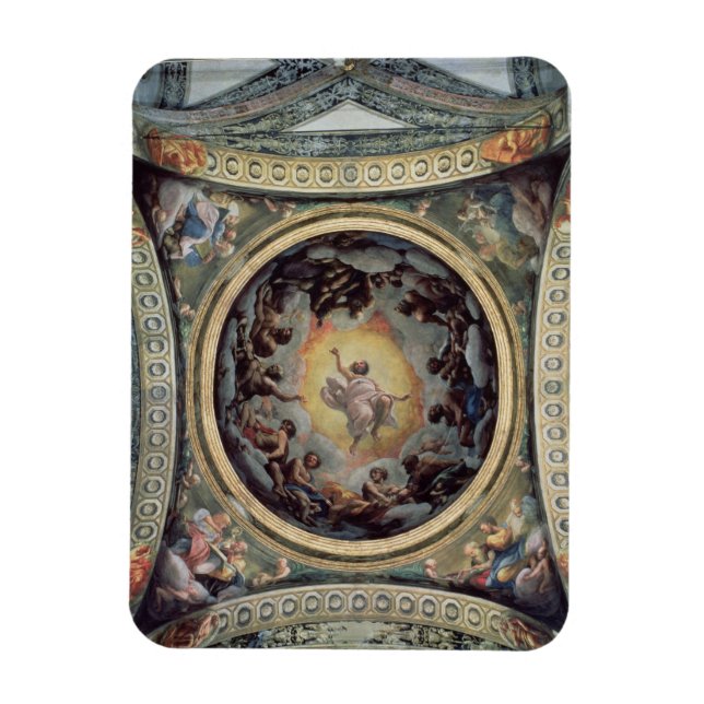 Ímã A Visão da Rua. John on Patmos, 1520-23 (fresco) (Vertical)
