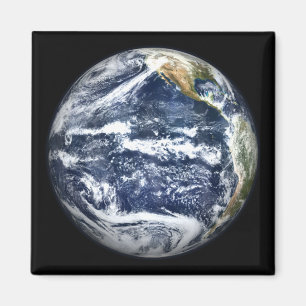Imã A vista da terra completa centrou-se sobre o OC
