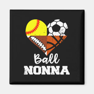Imã A Vó Futebol Pé de Softll Sketll Jogador Nonna 