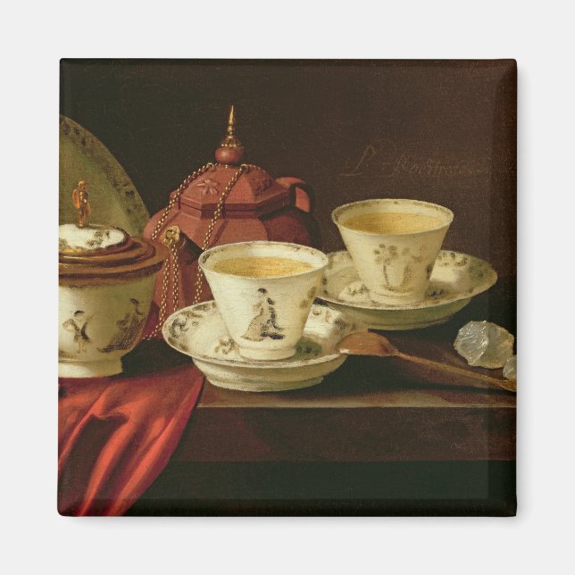 Imã A Yixing Teapot e Porcelana Chinesa Tete-a-Tete (Frente)
