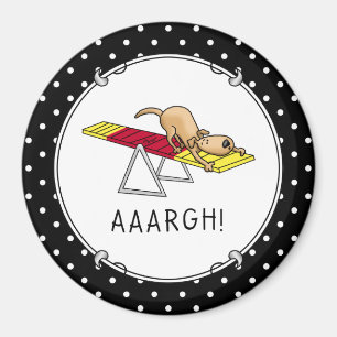 Imã AAARGH! Engraçado, assustador, medidor de agilida
