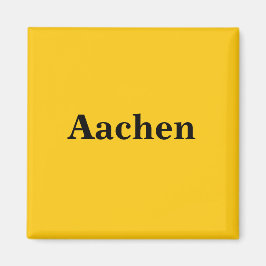 Imã Aachen íman escudo Gold Gleb