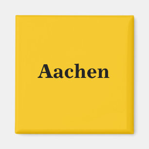 Imã Aachen íman escudo Gold Gleb
