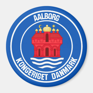 Imã Aalborg Round Emblem