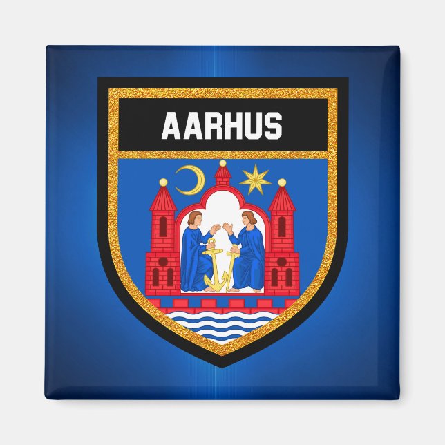 Imã Aarhus Flag (Frente)