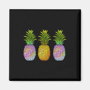 Imã Abacaxi Aloha Havaí Fruta Havaiana Verão Férias
