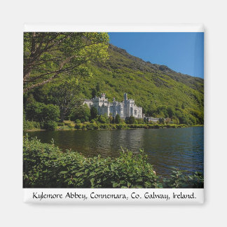 Imã Abadia histórica de Kylemore, Co. Galway, Irlanda.