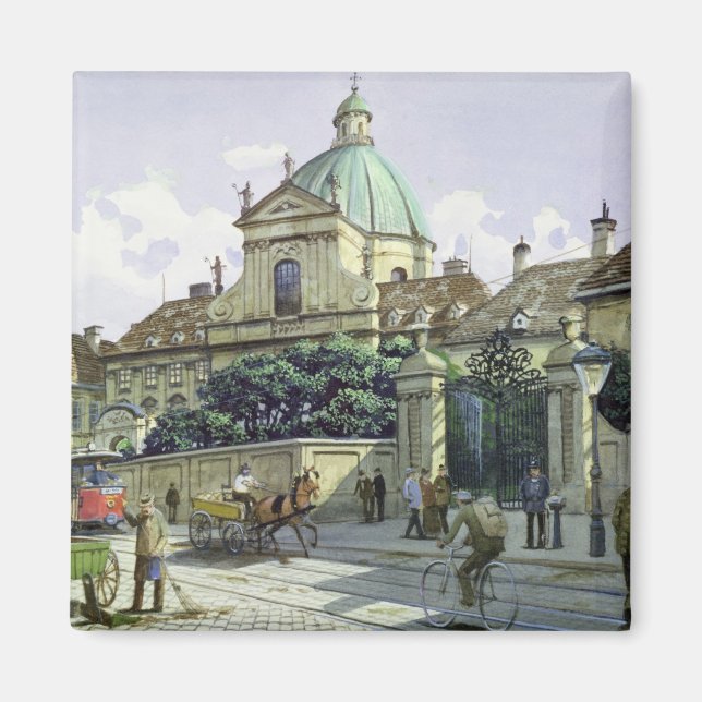 Imã Abaixo do Palácio de Belvedere, em Viena (Frente)