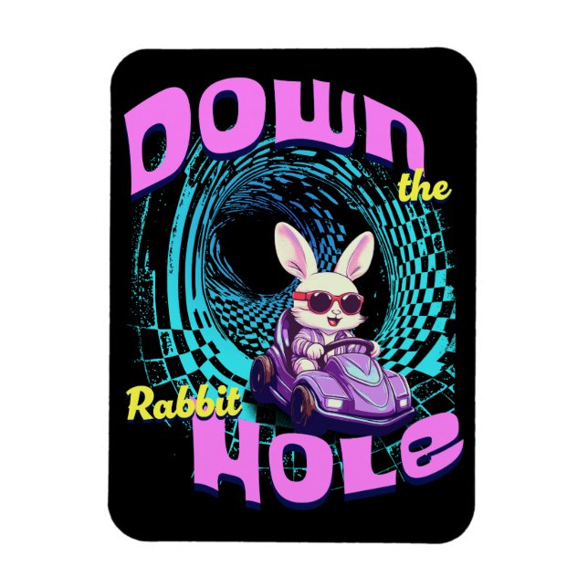 Ímã Abaixo O Rabbit Buraco Flex (Vertical)