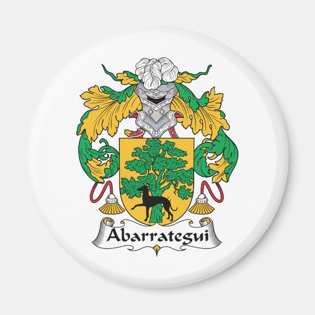 Imã Abarategui Family Crest (Frente)