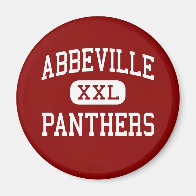 Imã Abbeville - Panthers - High - Abbeville (Frente)