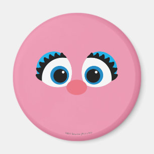 Imã Abby Cadabby Rosto Grande