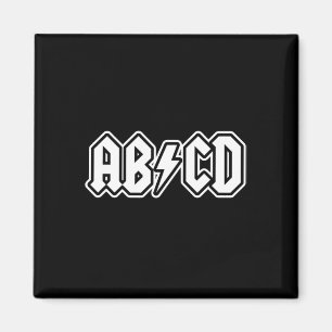 Imã Abcd Diversão De Volta Para Estudante De Professor