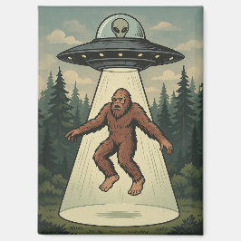 Imã Abdução de alienígenas do ímã do Pé-Grande