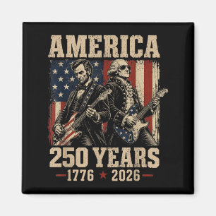 Imã Abe Lincoln Pai Fundador Guitarra 250º