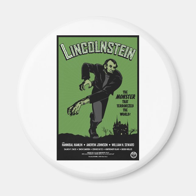 Imã Abe Lincolnstein, o monstro que aterrorizou... (Frente)