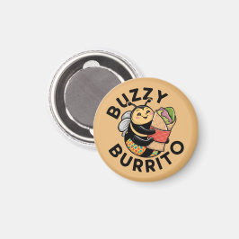 Imã Abeelha Bizarra de Burrito Engraçada