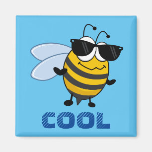 Imã Abeja Legal Abeja Personalizada Divertida e na M