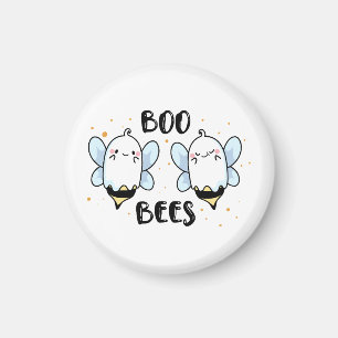 Imã Abejas Fantasmas Lindas - Halloween Divertido em b