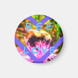 IMÃ ABELHA AMOR MAGNET PEQUENA