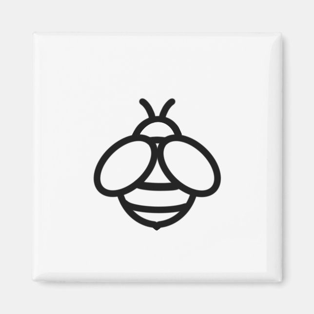 Imã abelha-de-bumblebee inseto-de-bólar (Frente)