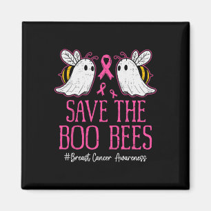 Imã Abelhas Engraçadas Fantasmas Boo Cancer Sensibiliz