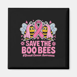 Imã Abelhas Engraçadas Fantasmas Boo Cancer Sensibiliz