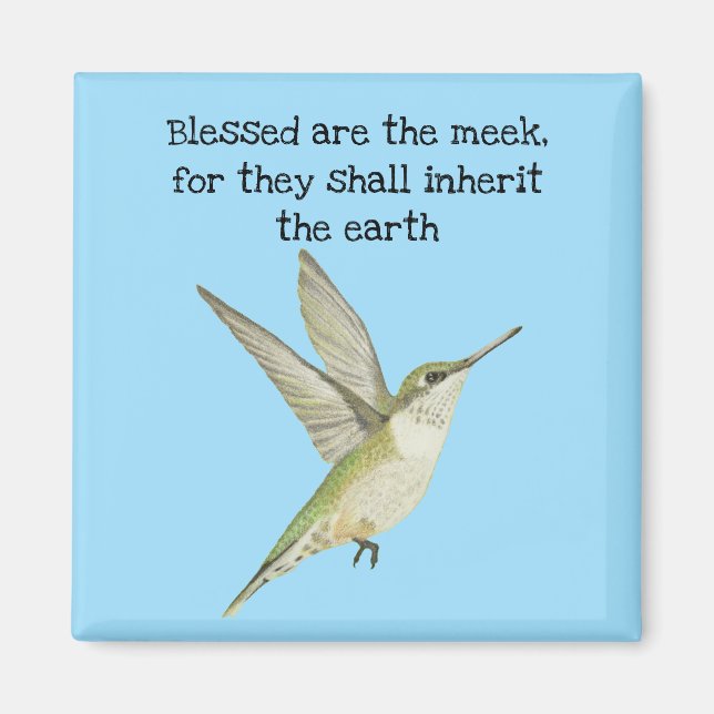 Imã Abençoado é o pequeno beija-flor (Frente)