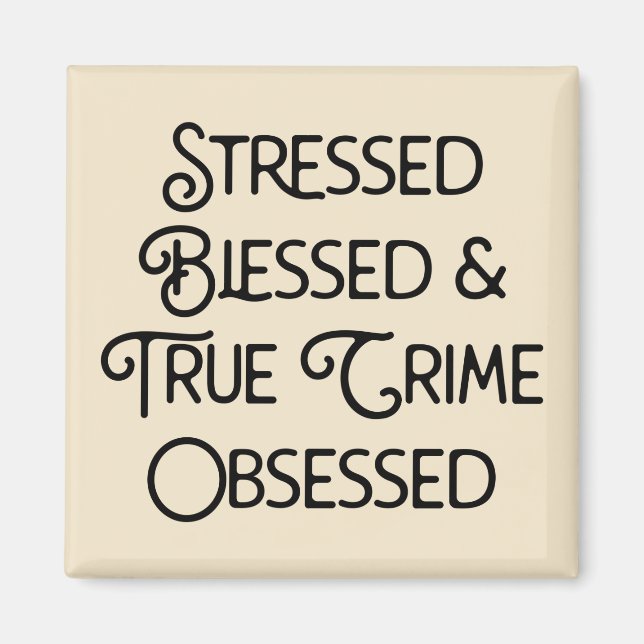 Imã Abençoado e verdadeiro crime obcecado (Frente)