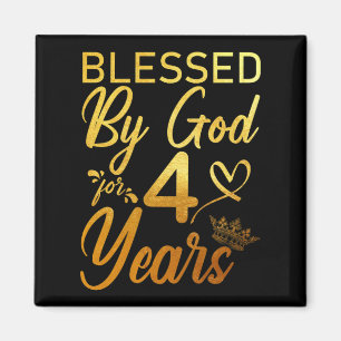 Imã Abençoado por Deus por 40 anos de fé aniversári