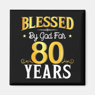 Imã Abençoado Por Deus Por 80 Anos 80º Aniversário Hom