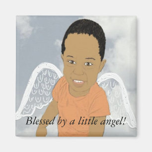Imã Abençoado por um ímã pequeno do anjo