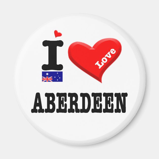Imã ABERDEEN - Eu Amo (Frente)