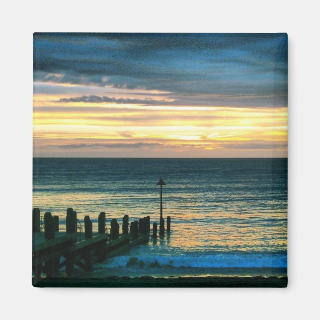 Imã Aberystwyth Jetty Magnet (Frente)