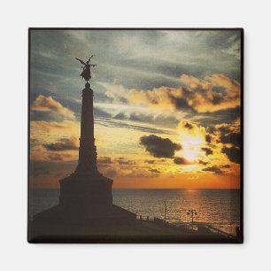 Imã Aberystwyth Sunset Magnet