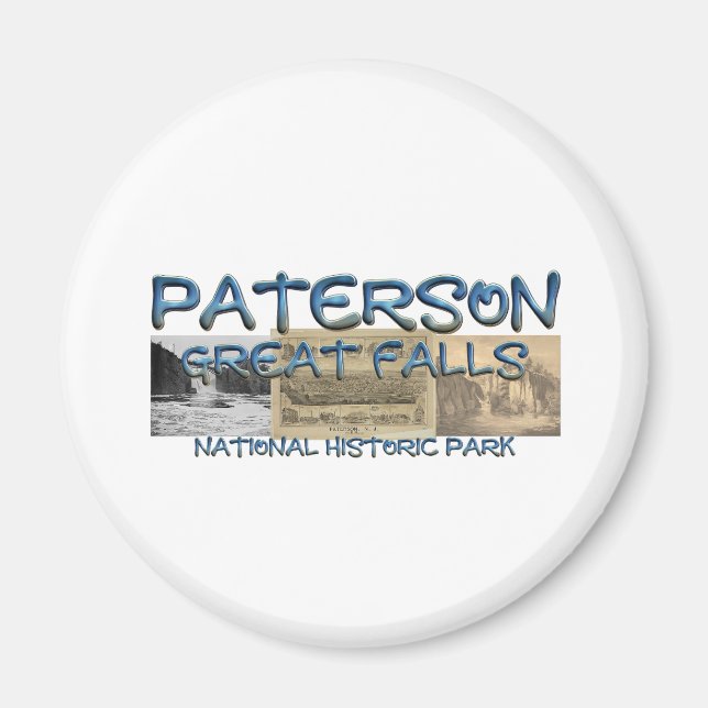 Imã ABH Paterson Great Falls Magnets (Frente)