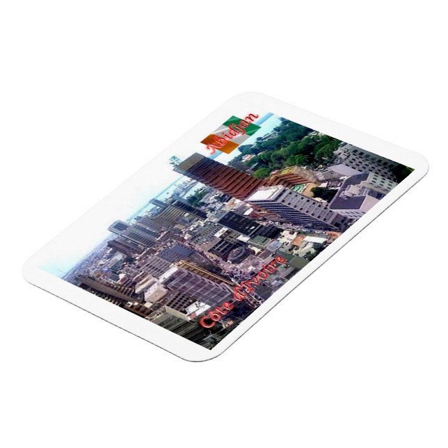 ÍMÃ ABIDJAN - MAGNET (Left Side)