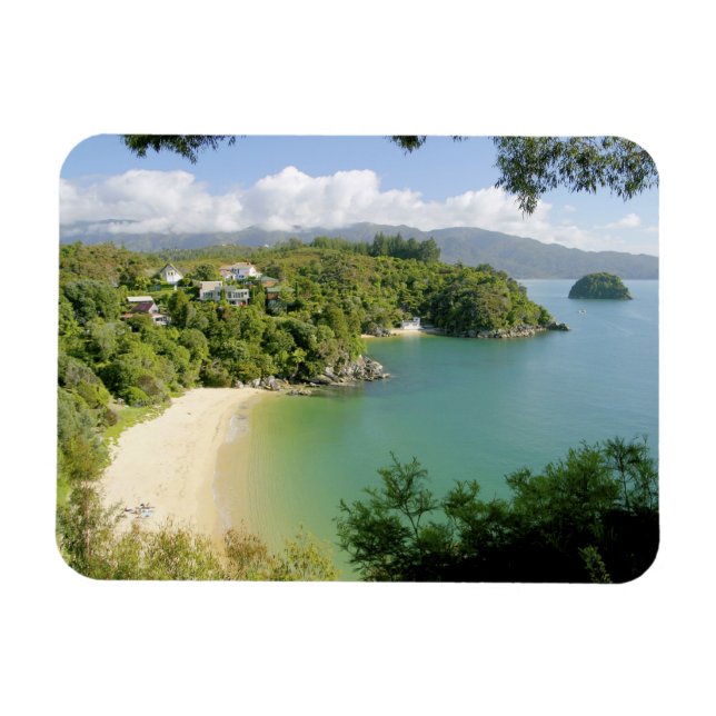 Ímã Able Tasman NP, Nelson, Nova Zelândia. As muitas (Horizontal)