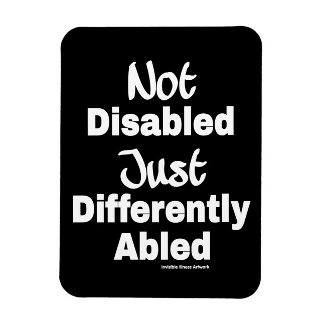 Ímã Abled Diferente (Vertical)