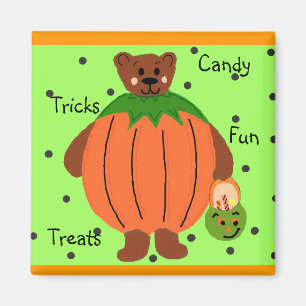 Imã Abóbora de Halloween
