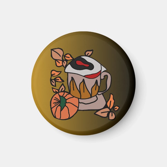 Imã Abóbora e Víblias de Olhos Rebatíveis (Frente)