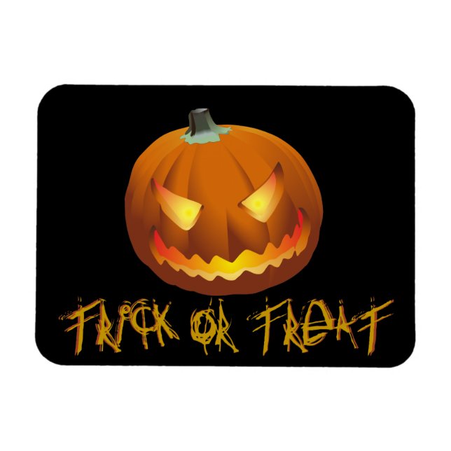 Ímã Abóbora para o Halloween 6 (Horizontal)