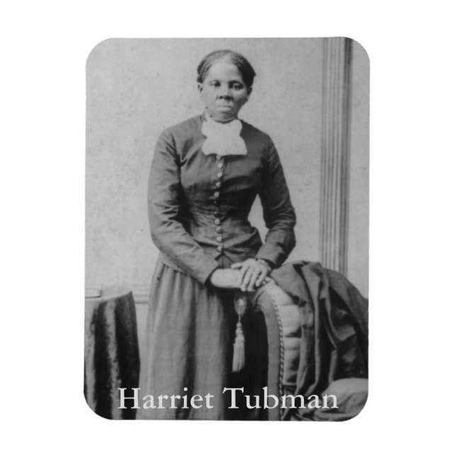 Ímã Abolicionista Harriet Tubman (Vertical)