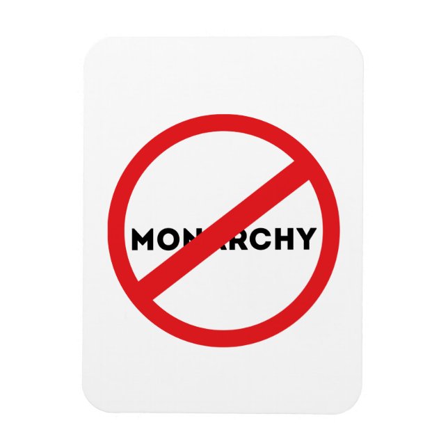 Ímã Abolir a Monarquia (Vertical)