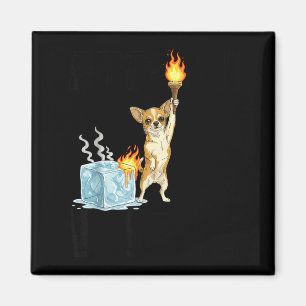 Imã Abolir gelo meme engraçado de cachorro chihuahua f