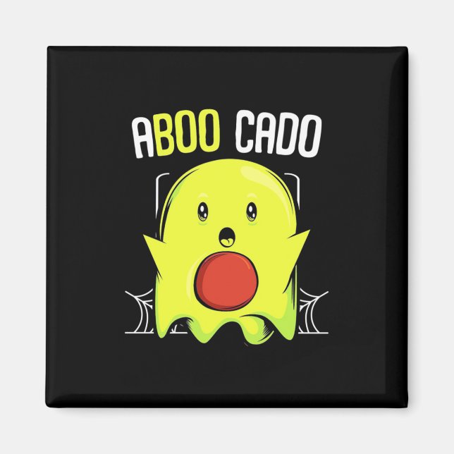 Imã Aboocado Avocado Halloween (Frente)