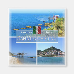 Imã ABR004 SAN VITO CHIETINO - Abruzzo - Frasco