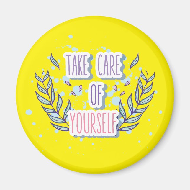 Imã Abraça-se de Design Positivo (Frente)